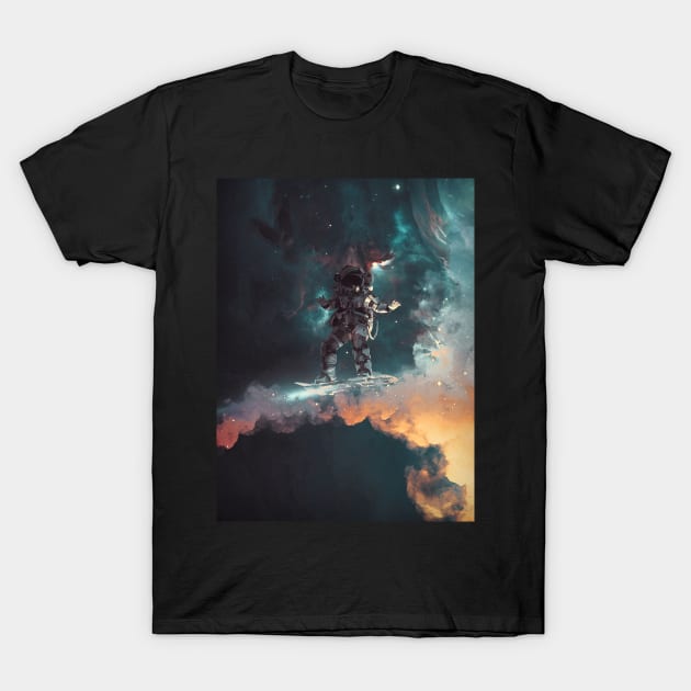 Space Glide T-Shirt by Marischa Becker